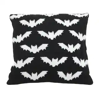 16" Black & White Bat Accent Pillow by Ashland® | Michaels | Michaels Stores
