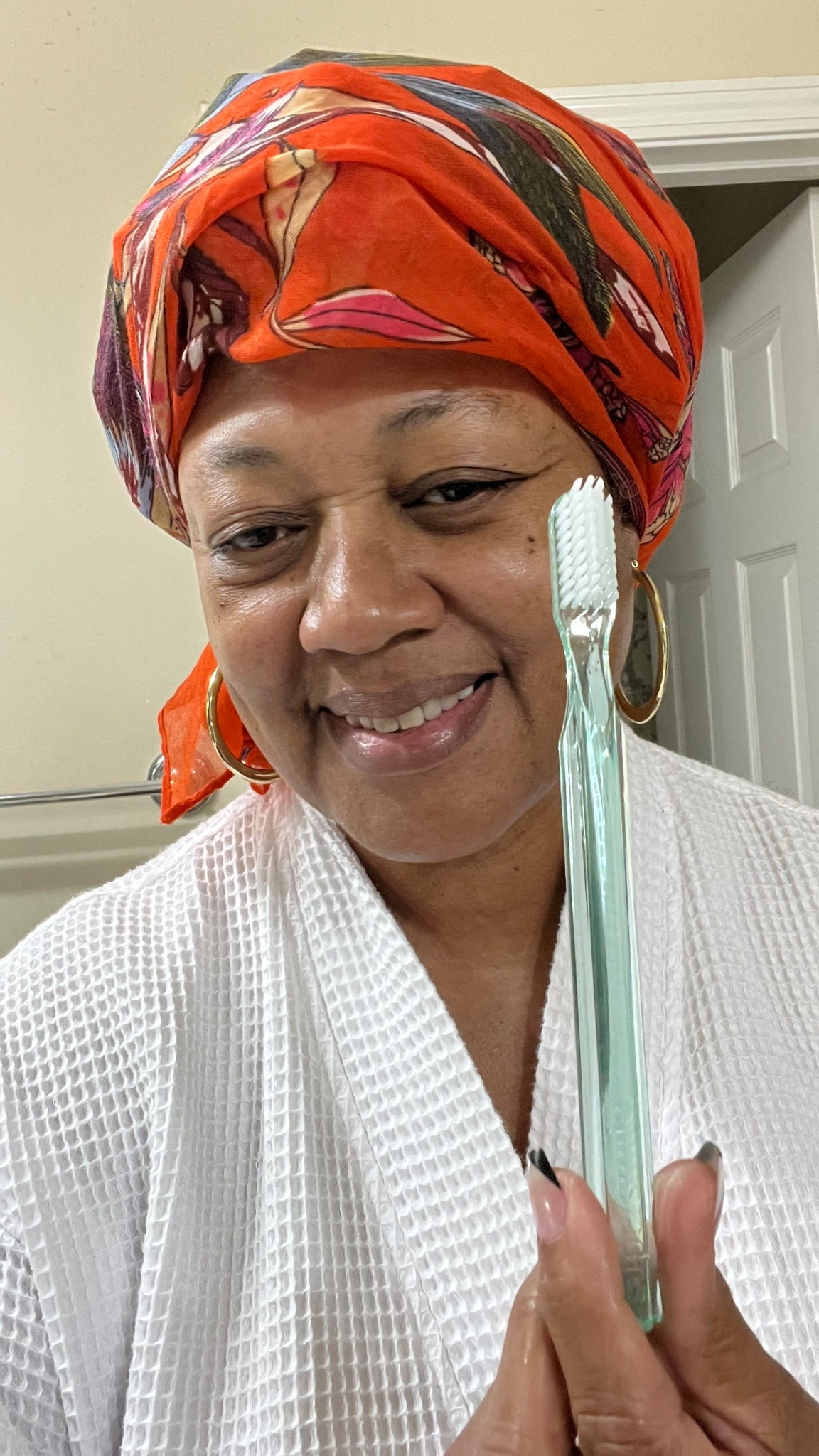 Best soft bristle toothbrush from @supersmile. It gets underneath the gum line. Perfect for adults and children. 

#LTKSaleAlert #LTKselfcare #LTKHome