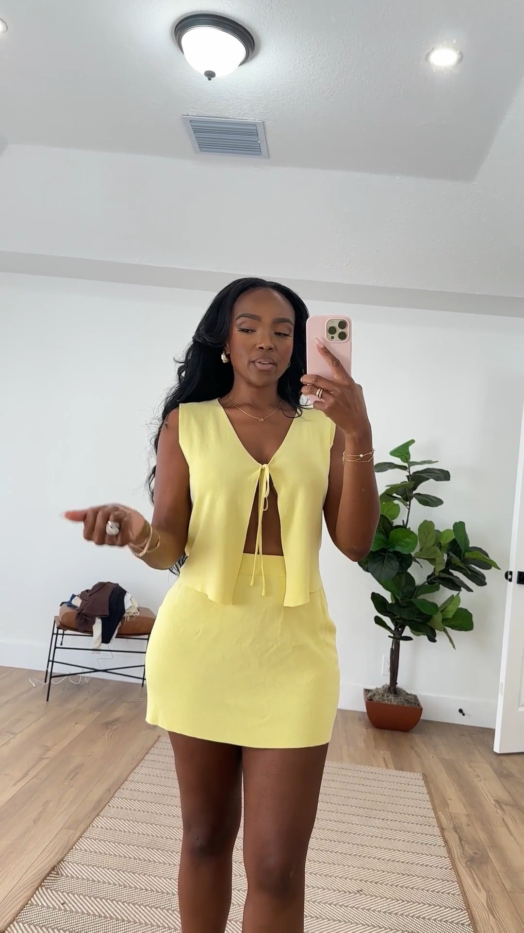This cute two-piece mini skirt set is giving effortless slay! I got it in the perfect yellow for spring, but it comes in an array of colors—so there’s one for every vibe. The fit? Flattering, flirty, and waist-snatching!

Which color would you grab? Let me know in the comments! ✨

Wearing size small (6) for reference. #blackwoman

#fashionfinds #styleinspo #trendyfashion #ootdstyle #fashionforward #twopieceset #miniskirtstyle #outfitideas #fashionlover #explorepage #styleblogger #trendyoutfit #outfitinspo #stylegoals #fashiontrend #fashiondaily #fashiongram #streetstyle #chicstyle

Comment SHOP below to receive a DM with the link to shop this post on my LTK ⬇ https://liketk.it/57KxI #ltkitbag #ltkstyletip #ltkspringsale