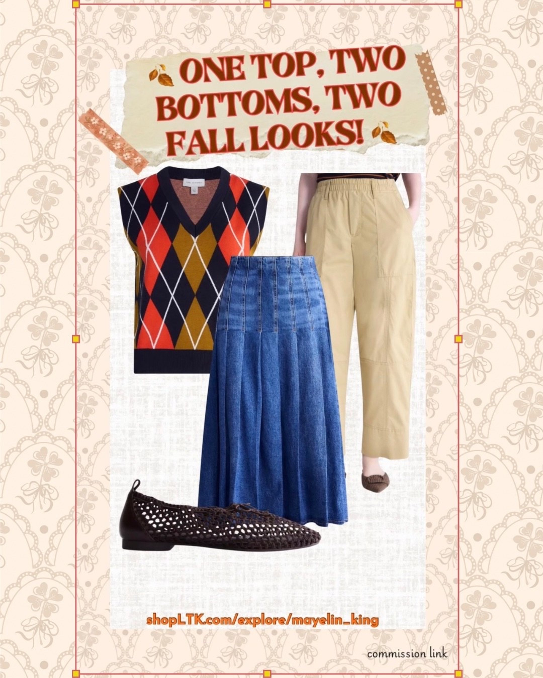 fall outfits women under 50
RETRO PREP IS BACK—and honestly, I’m not mad about it! 🤎🍂

Give your fall wardrobe a polished vintage twist with an embroidered cardigan, a tweed piece with fringe, an argyle sweater vest, and classic preppy blazers. These pieces add personality while making even the simplest jeans-and-top outfit look instantly more put together.

I love that you can mix these retro fashion staples into your everyday wardrobe instead of saving them for a special occasion. ✨

Save this for your fall outfit inspiration and tap through to shop the pieces you love!

#ltkmidsize

#LTKootd #LTKSeasonal #LTKPlusSize