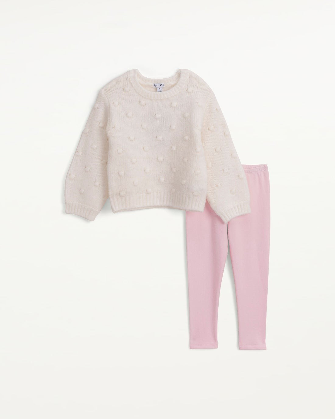 Toddler Girl Bubble Sweater Set | Splendid