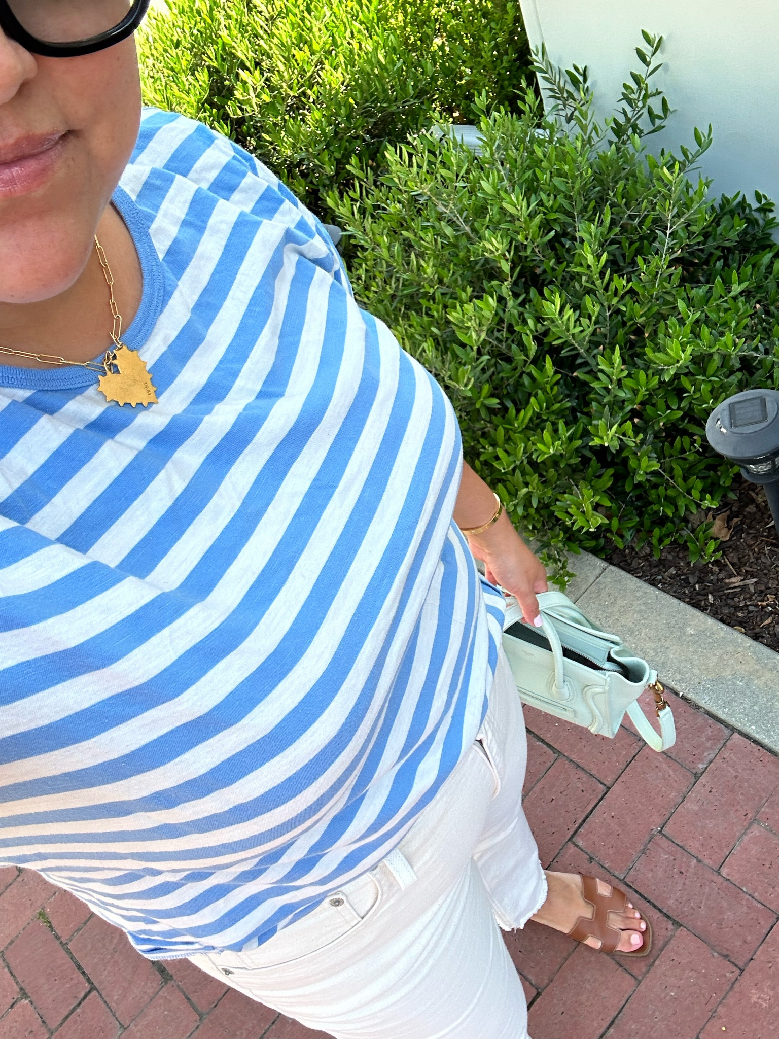 Striped tees … add them to your uniform rotation. 

#LTKunder100 #LTKstyletip #LTKsalealert