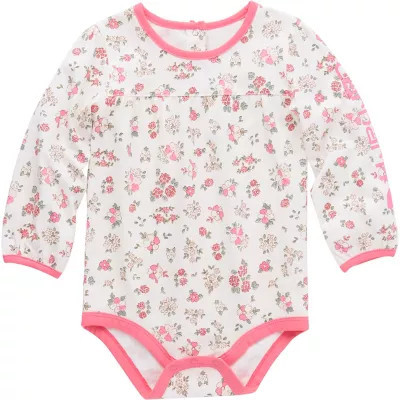 Carhartt Girls' Floral Crew Neck Long-Sleeve Bodysuit | Tractor Supply
