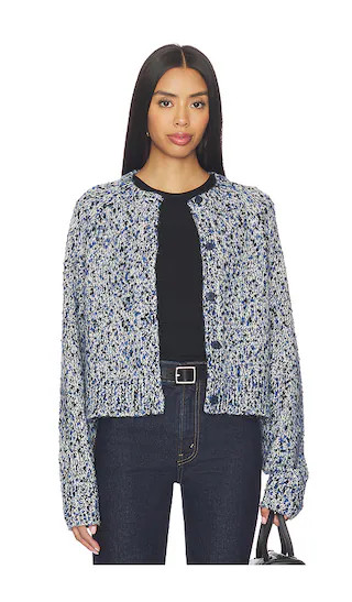 Tania Nep Cardigan in Blue Mix | Revolve Clothing (Global)