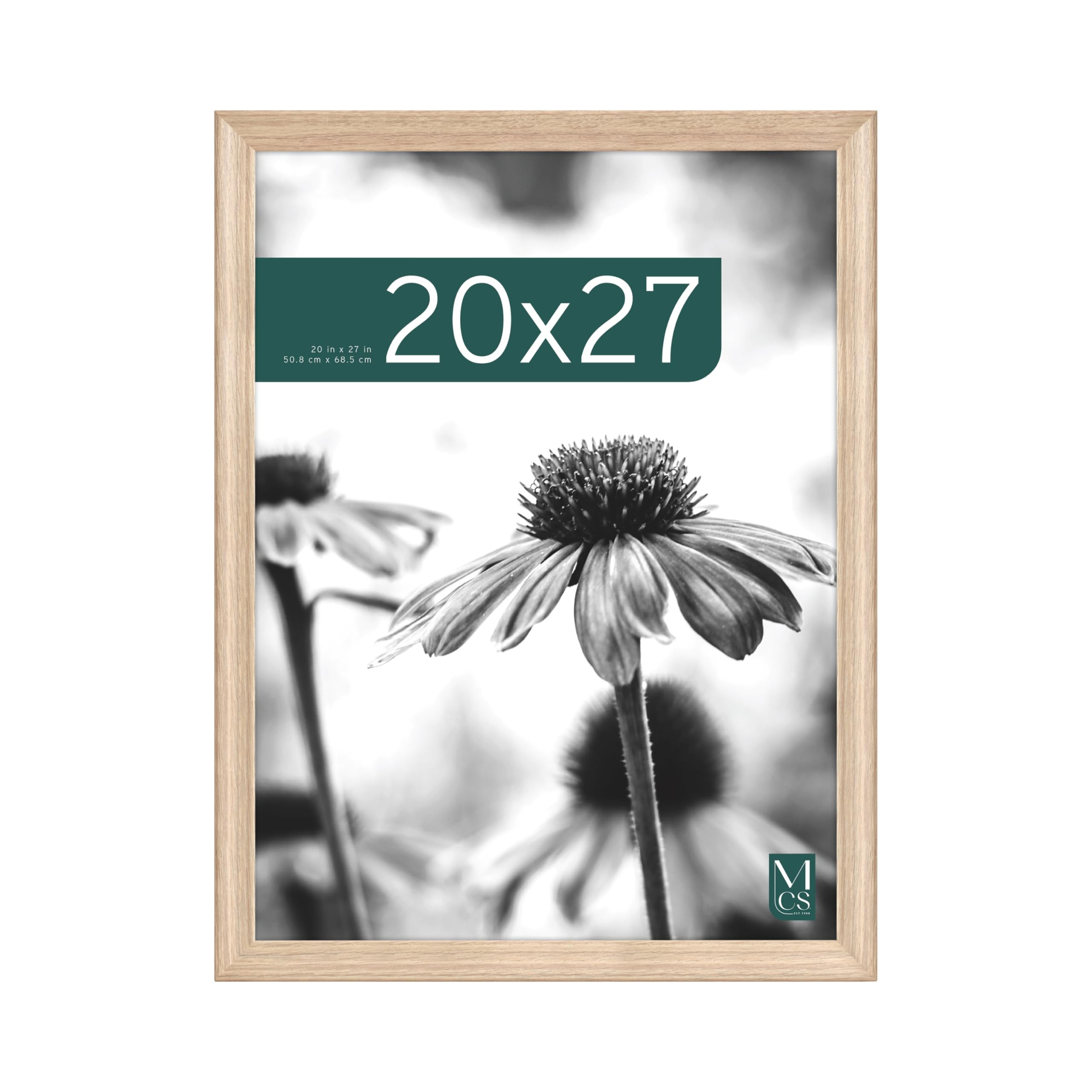 MCS Studio Gallery Classic 20x27 Poster Frame Natural Woodgrain Engineered Wood, Vertical & Horiz... | Amazon (US)