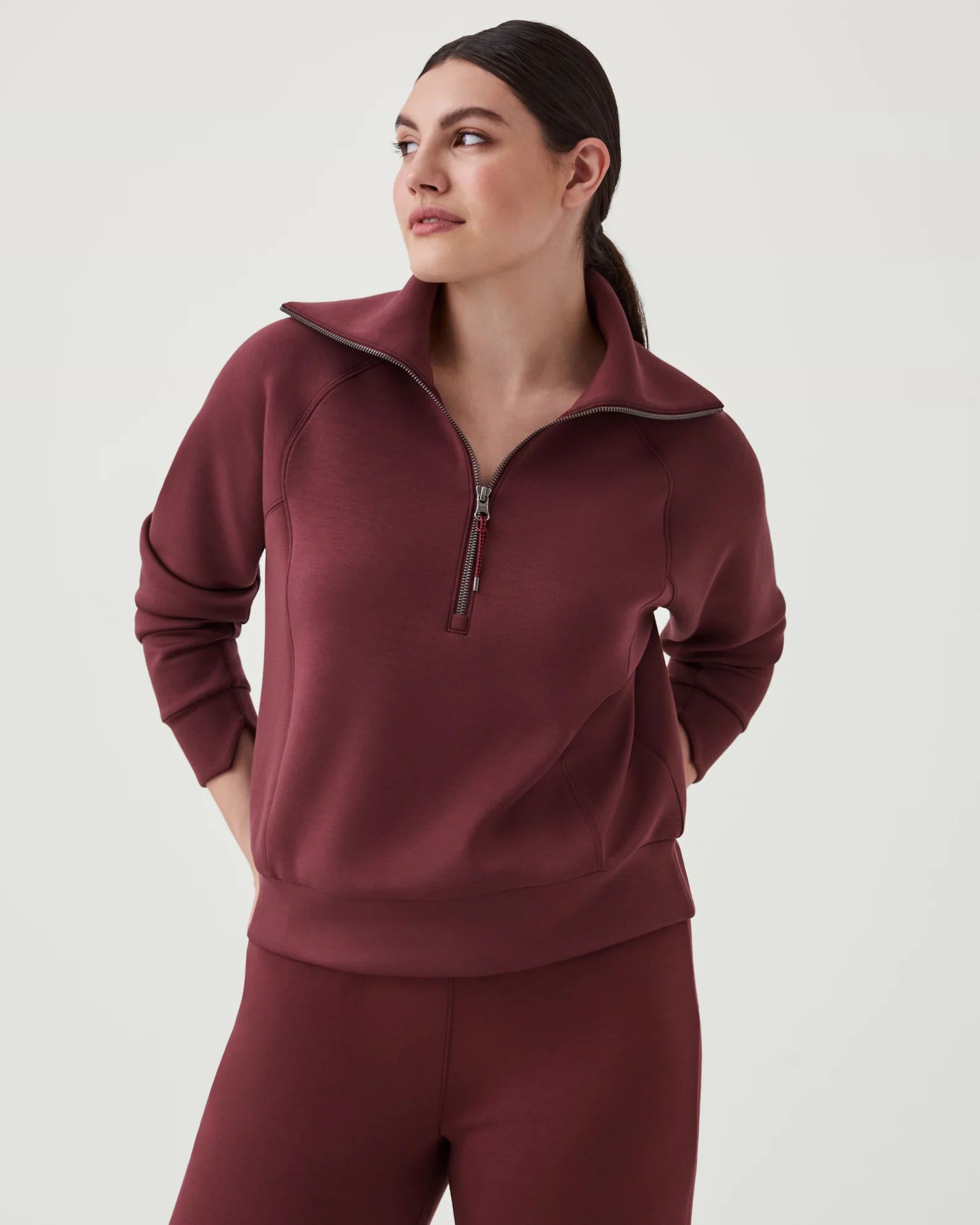 AirEssentials Half Zip | Spanx Canada