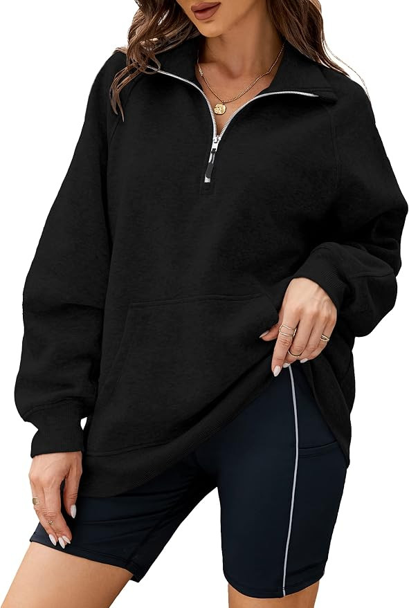 Blooming Jelly Womens Zip Up Hoodie Oversized Hooded Sweatshit Waffle Baggy Long Sleeve Hoodies w... | Amazon (US)
