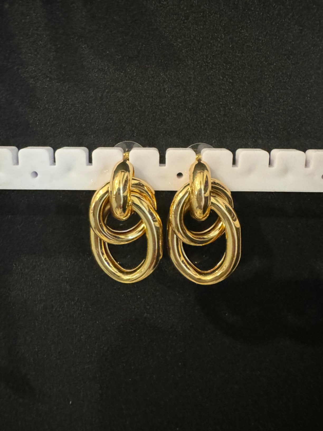 Gold Geometric Drop Dangle Earrings for Women Long Link Dangle Earrings Jewelry | Amazon (US)