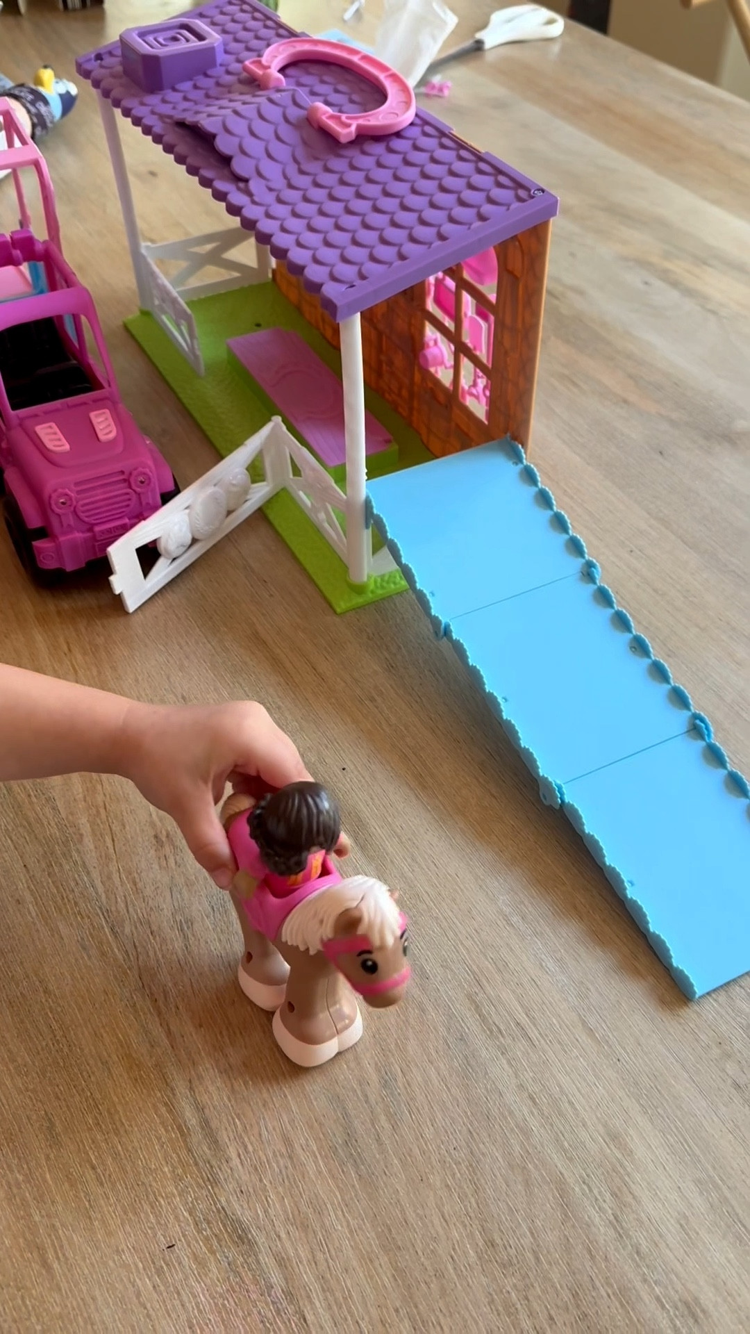 This toy is AMAZING! For anyone considering a Klip Klip Castle, try this first! Only $13 and so much fun!🐴✨ 

Toddler girl gifts, girl gift ideas, toddler toys, toddler girl toys

#LTKKids #LTKBaby