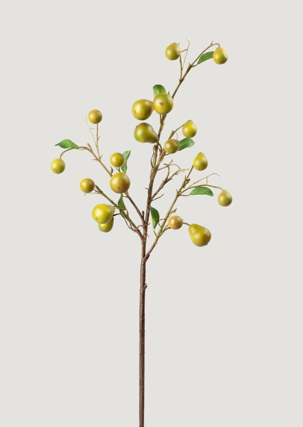 Faux Pear Fruit Branch | Artificial Fruit at Afloral | Afloral