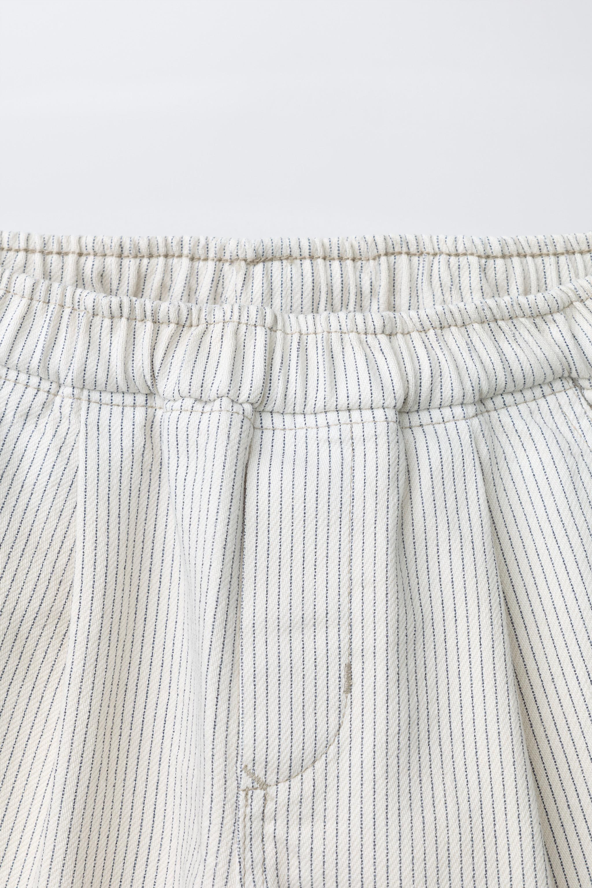 STRIPED BAGGY PANTS | Zara US