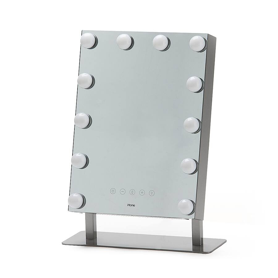 iHome - HOLLYWOOD PRO Vanity Stereo Speaker with Bluetooth, Speakerphone, USB Charging and Remova... | Best Buy U.S.