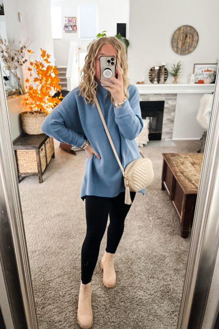 Fall outfit ideas 🍂 with a long oversized  Sweater, neutral quilted Crossbody bag, beige Chelsea boots, and leggings. I am wearing my true to size of a small with this Sweater.


Fall outfits | Fall fashion | size 4-6 | amazon fall finds | amazon handbags | amazon deals | amazon on sale | fall outfit Inspo | casual fall outfits | fall outfit ideas | fall favorites | fall boots | fall outfits 2023 | fall shoes | fall fashion 2023 amazon | casual fall outfits | outfit inspo | outfit ideas | pumpkin patch outfit | thanksgiving day outfits | winter outfits amazon 

#LTKfindsunder50 #LTKstyletip #LTKitbag