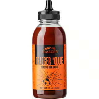 Traeger Traeger Que Savory BBQ Marinade 16 oz. Squeeze Bottle SAU063 - The Home Depot | The Home Depot