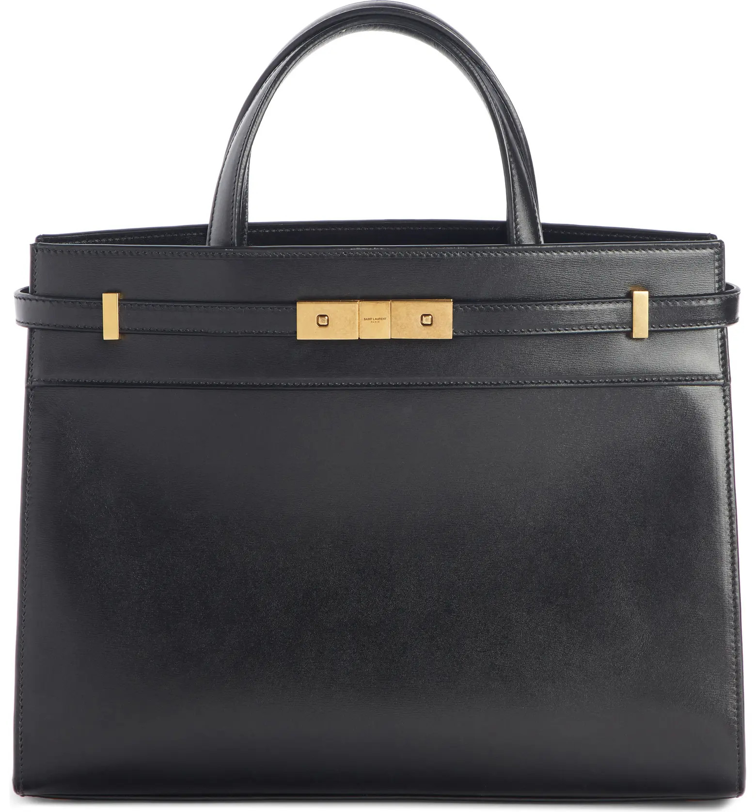 Saint Laurent Small Manhattan Leather Satchel | Nordstrom | Nordstrom