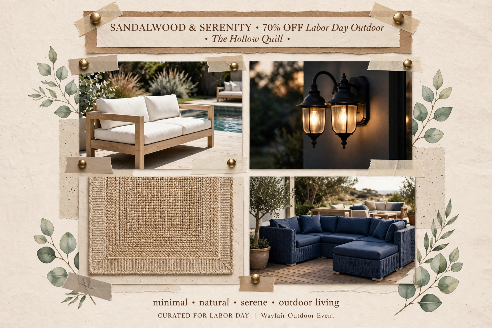 Wayfair's Labor Day Clearance is already live with area rugs up to 70% off, living-room seating up to 60% off and up to 50% off categories including outdoor furniture, lighting, bedding, bedroom furniture and kitchen and dining furniture. 

 #LTKSeasonal #LTKOver40 #LTKHome