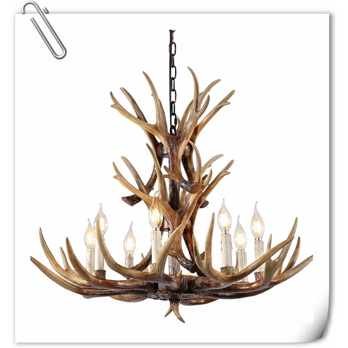 Jaybin 8 - Light Antique Brass LED Novelty Pendant | Wayfair North America