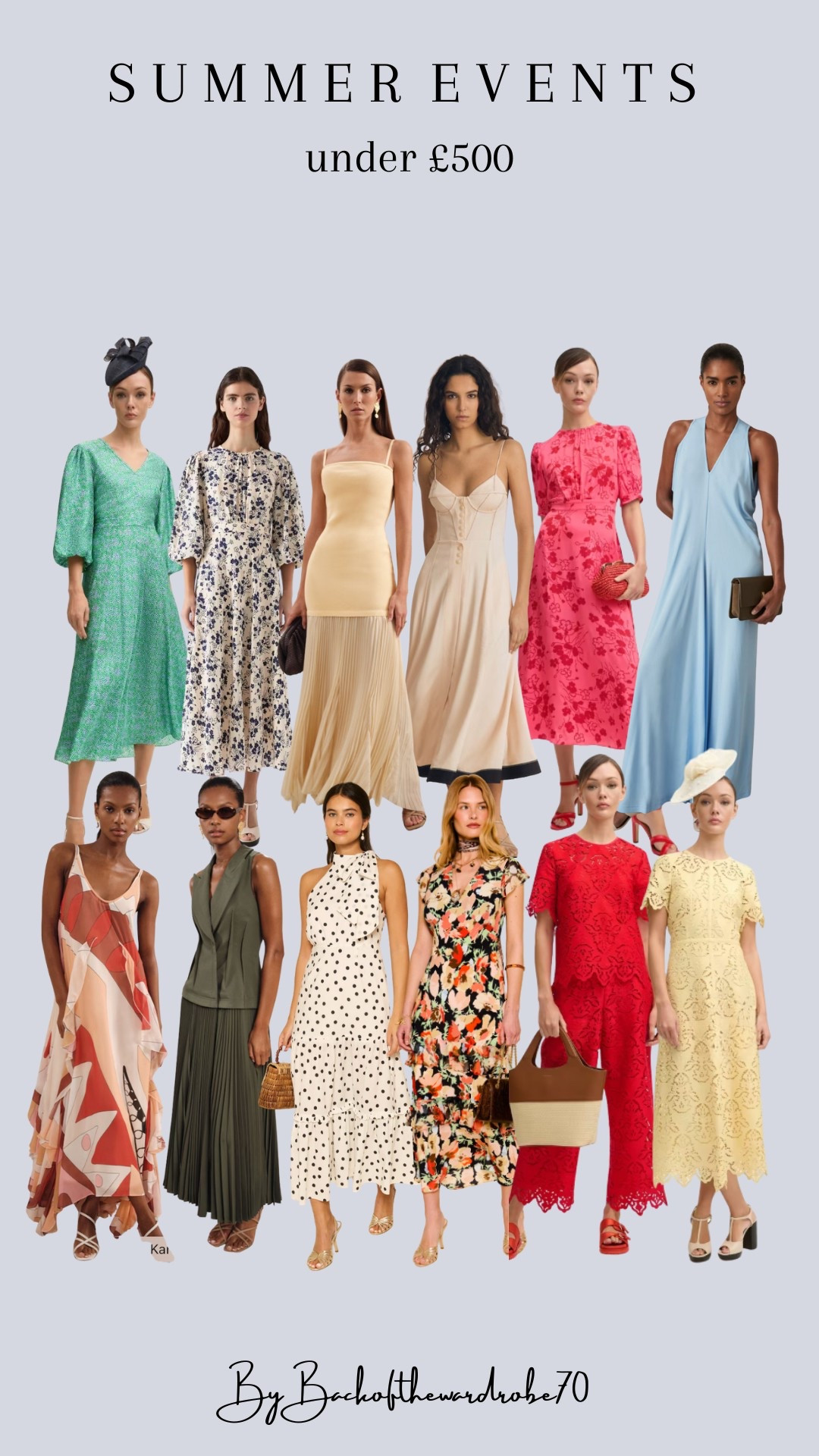 Summer Events - Under £500 

Summer Style, Summer Outfit Inspiration, Wedding Guest Dresses, Holiday Outfit Inspiration, Summer Occasion, Races, Ladies Day, Maxi Dress, Floral Dress 

#LTKsummer #LTKspring #LTKdresses