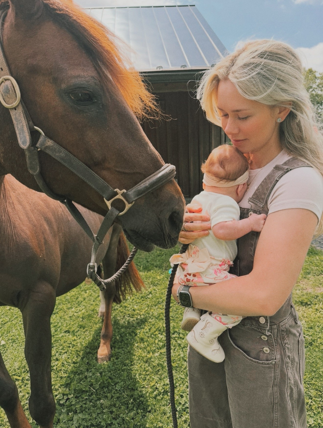 Margot’s first pony