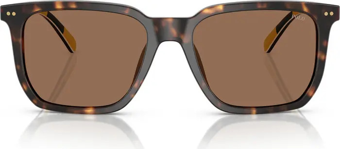 55mm Rectangular Sunglasses | Nordstrom
