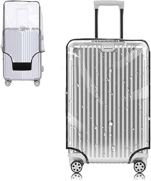 Yotako Clear PVC Suitcase Cover Protectors 28 Inch Luggage Cover for Wheeled Suitcase (28''(25.98... | Amazon (US)