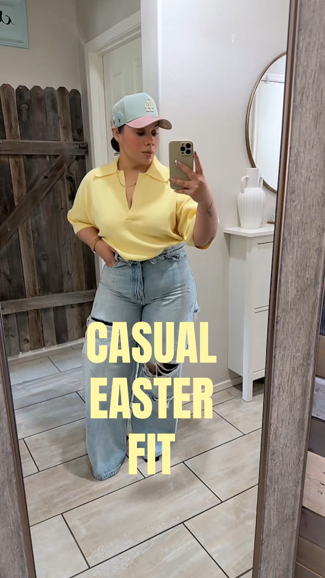 Top wearing medium
Jeans Zara size 12 unable to link search “folded waist”