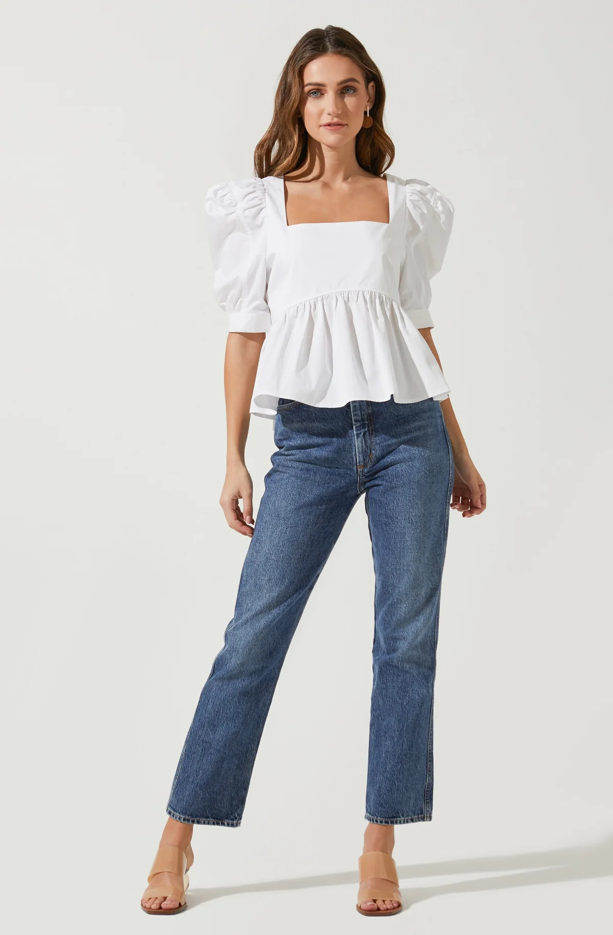 Sincerely Yours Peplum Top | ASTR The Label (US)