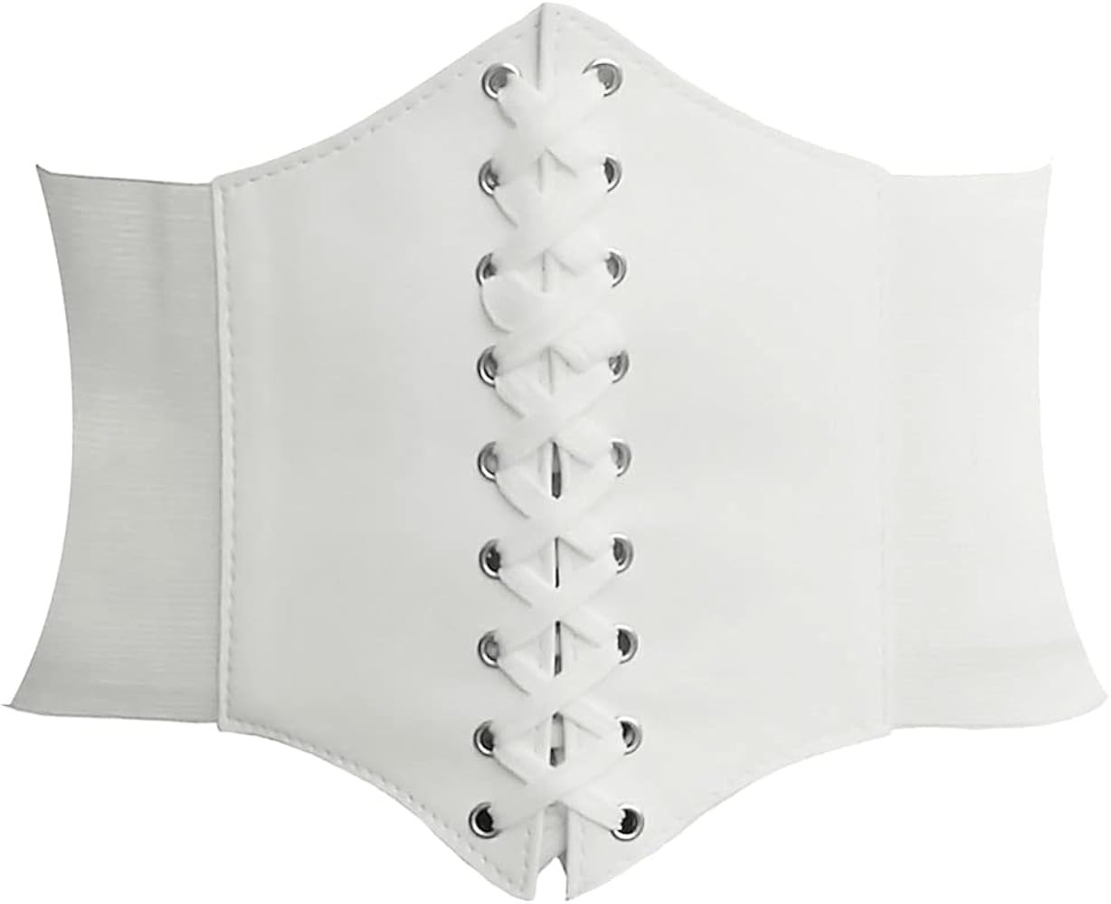 HANERDUN 2023NEW Womens Corset Belts Lace-up Tied Waspie Belt Retro Waist Cinch Belt | Amazon (US)