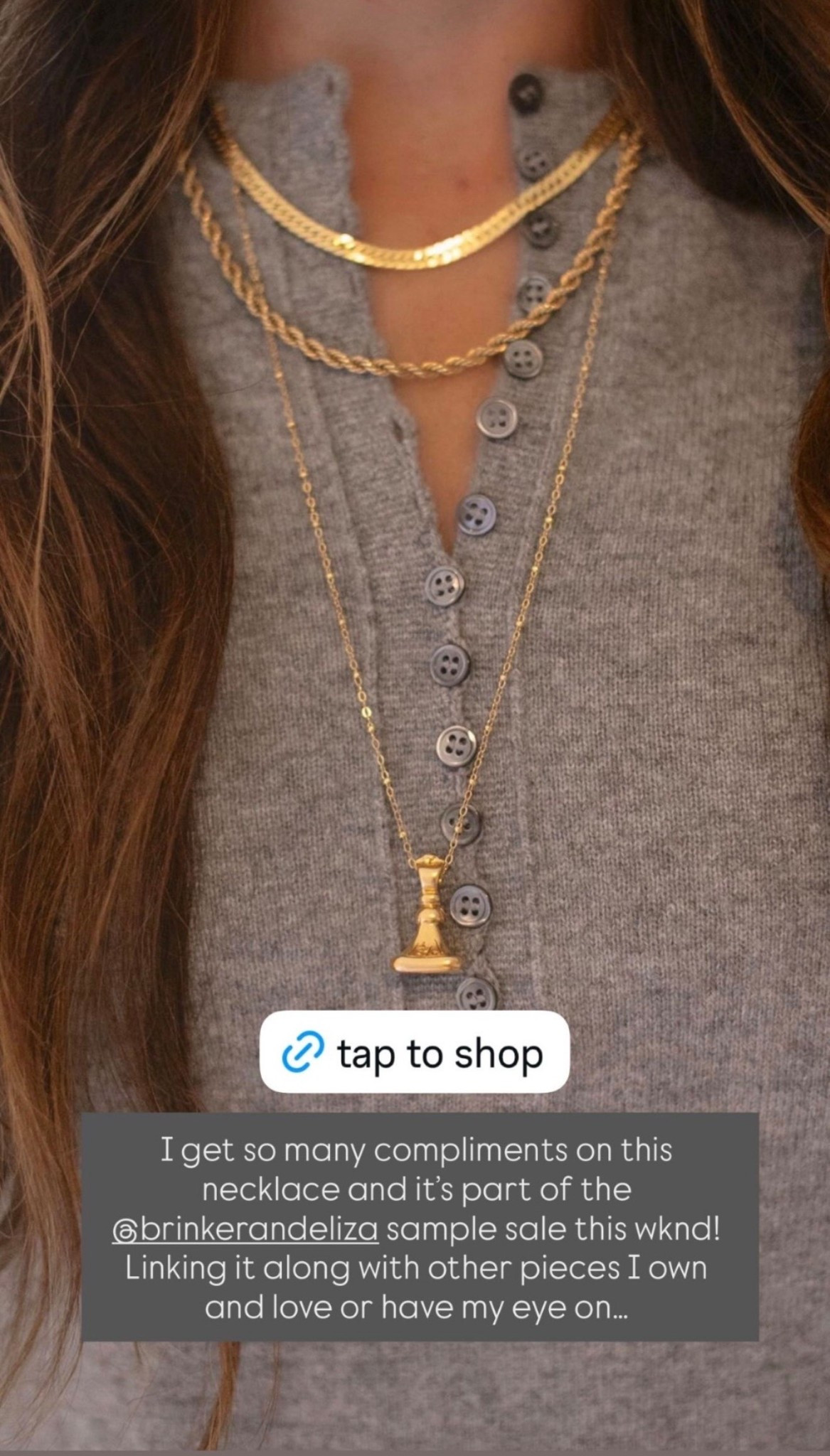 The Brinker & Eliza sample sale ends tonight! My favorite statement jewelry that I live in all summer long is on major sale. Bracelets, necklaces and earrings that you'll love!! 

Grab now to layer on in the summer months (makes a great Mother's Day gift too!!)  

#LTKdayinmylife #LTKSaleAlert #LTKselfcare