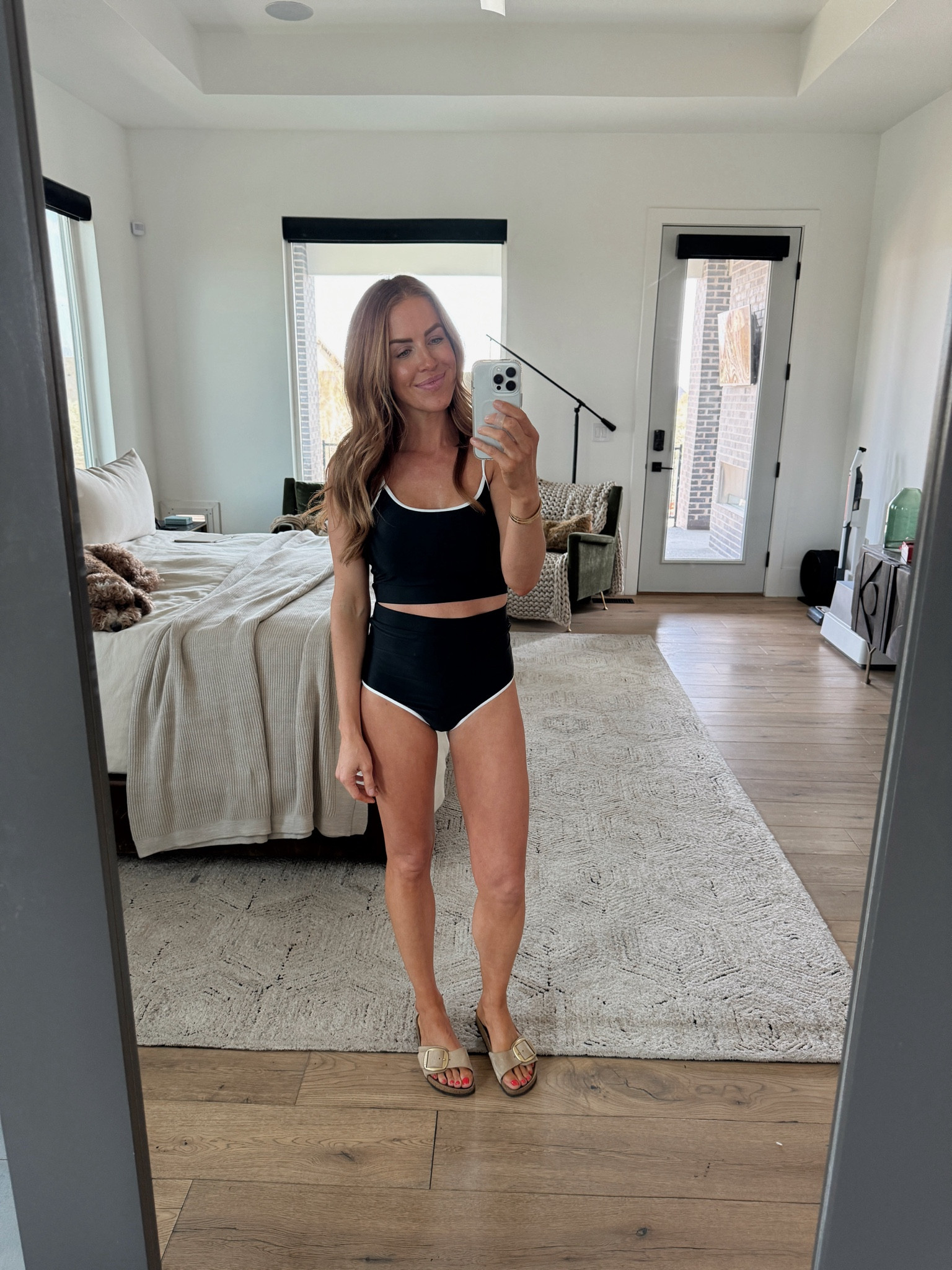 A simple black suit? Sign me up! Pink Desert has so many cute suits right now. Use code TARA10 for 10% off! 