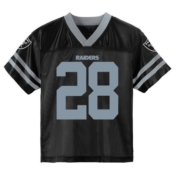 NFL Las Vegas Raiders Toddler Boys' Short Sleeve Josh Jacobs Jersey | Target
