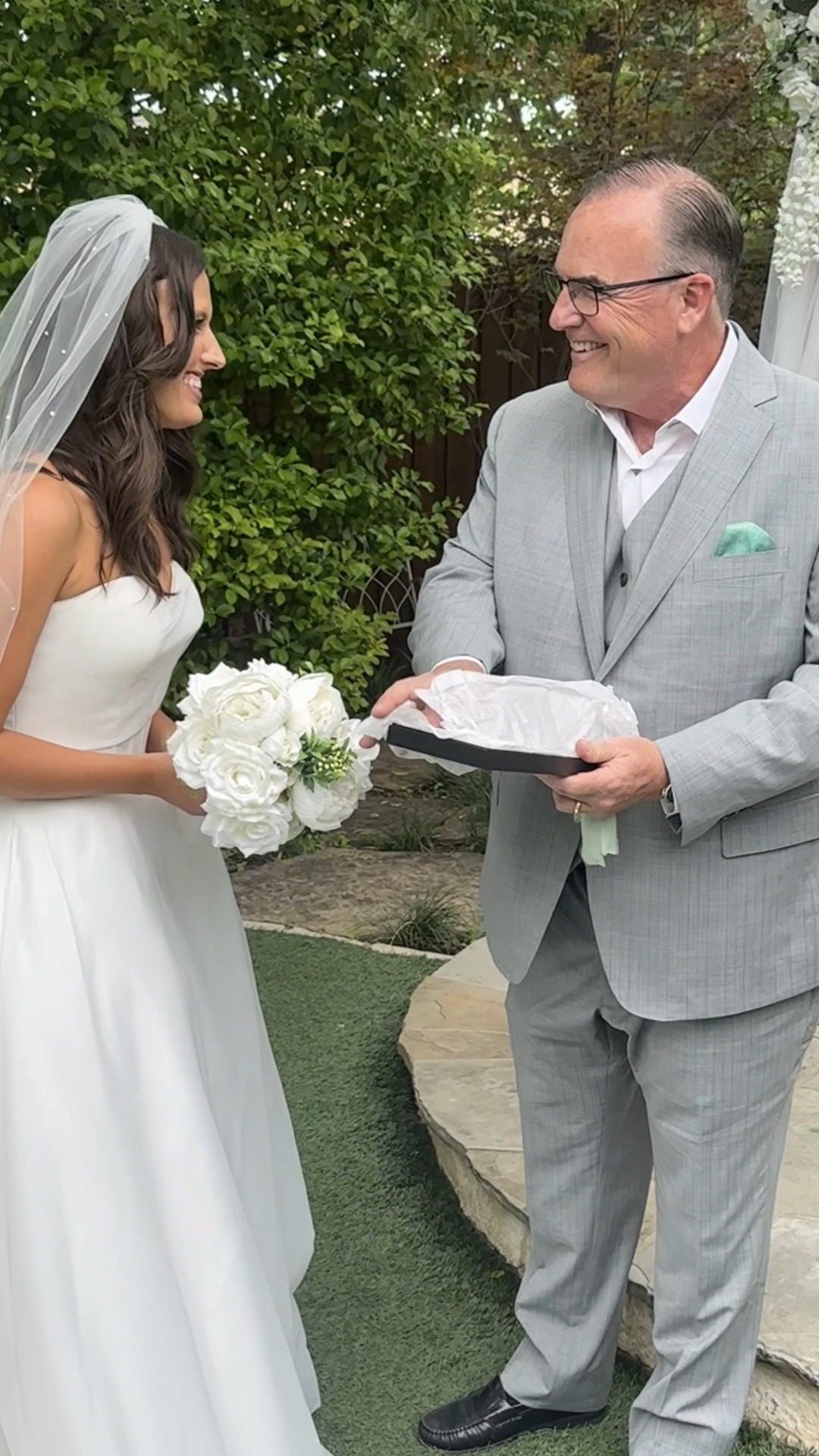 the sweetest father of the bride gift 💚👰🏻‍♀️

#LTKstorytime #LTKWedding #LTKvlog