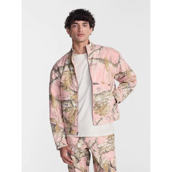 No Boundaries x Realtree Cotton Trucker Jacket, Men's Sizes XS-4XLT | Walmart (US)