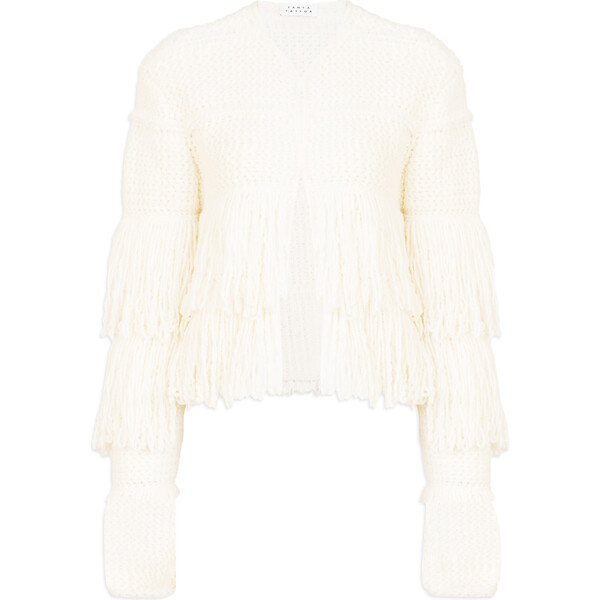 Women's Sola Knit Jacket, Cream | Maisonette