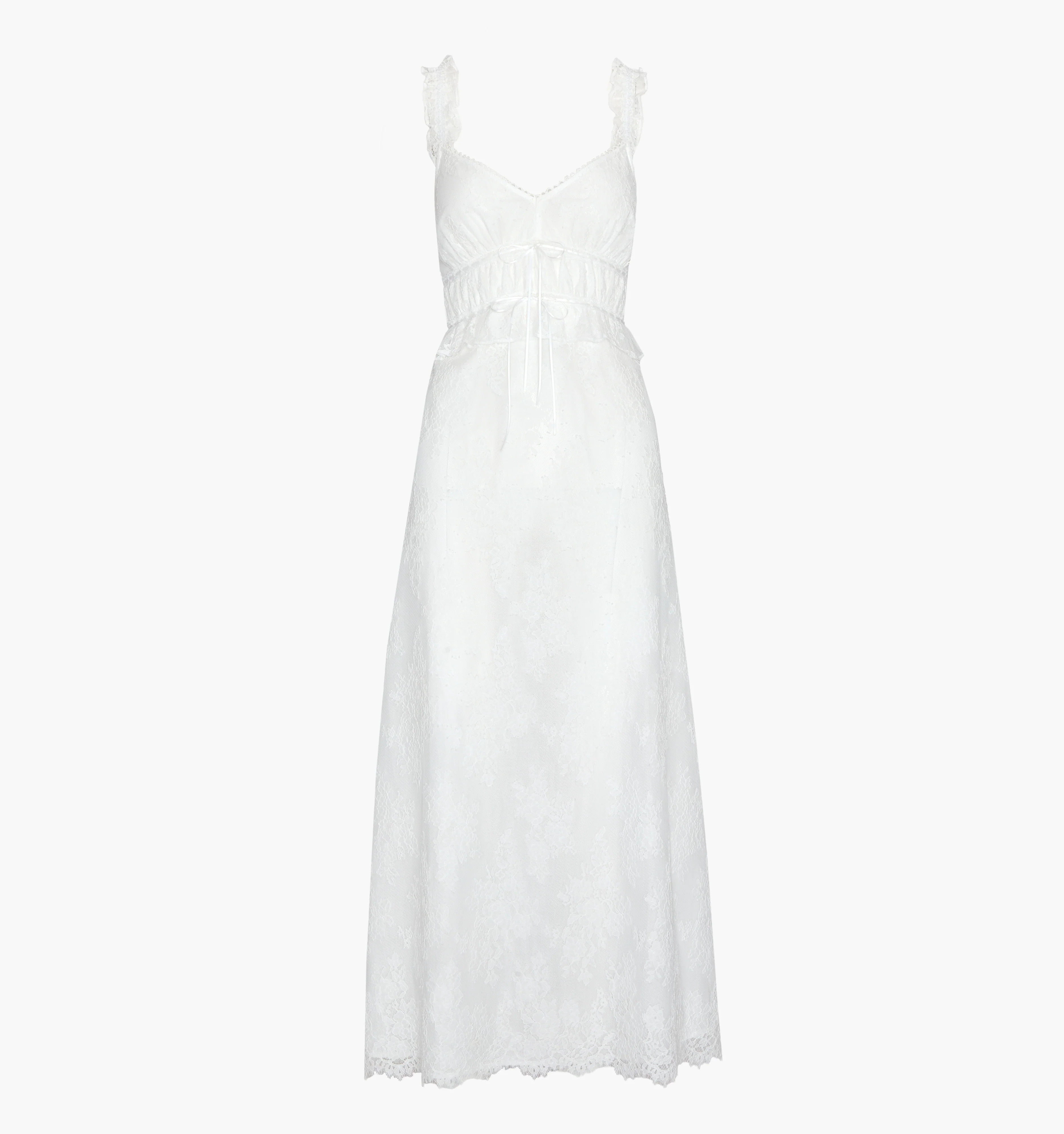 The Bonnie Nightgown | White Magnolia Lace / XXS | Hill House Home | Hill House Home US