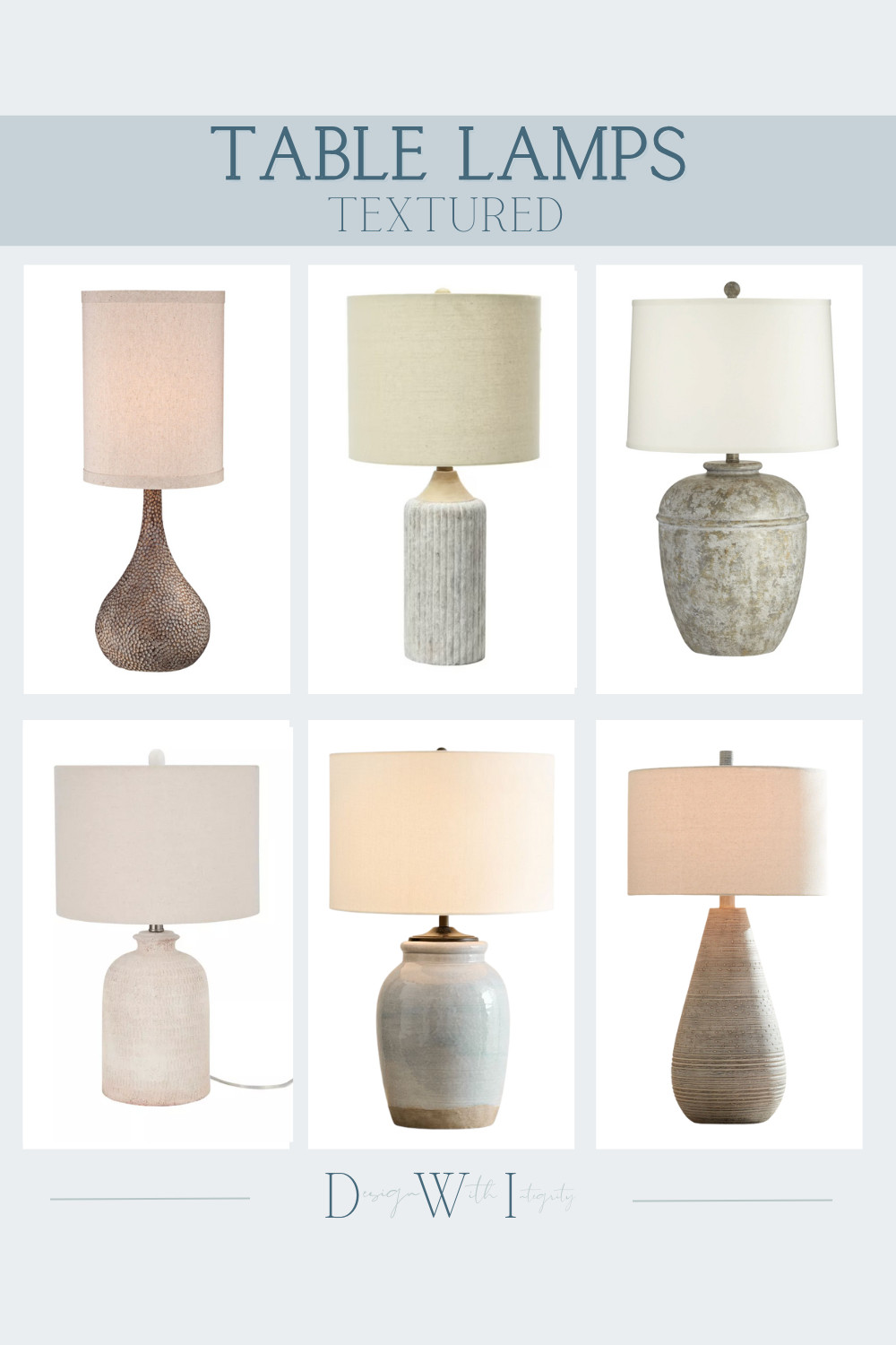 Textured table lamps are the perfect way to add depth and warmth to your home decor. From ribbed ceramic to handcrafted stone finishes, these lamps blend style and function effortlessly. Whether you’re creating a cozy reading nook or finishing off a nightstand vignette, lighting sets the mood and ties the room together. Shop the post to see which lamp fits your style best—natural, modern, or timelessly classic.


#tablelamps #homedecorstyle #interiordesignideas #lightingdesign #shopltk #ltkhome #ltkdecor #homestylinginspo #interiorstyling #cozyhomestyle #moderntraditional #homedecorideas #styledspaces #beautifulhomes #interiorinspo #tablelampinspo #homeaesthetic #homeinteriorstyle #neutraldecor #texturedlighting #organicmodern #shopthepost #decorinspo #moodboarddesign #interiordesigntrends 

 #LTKHome