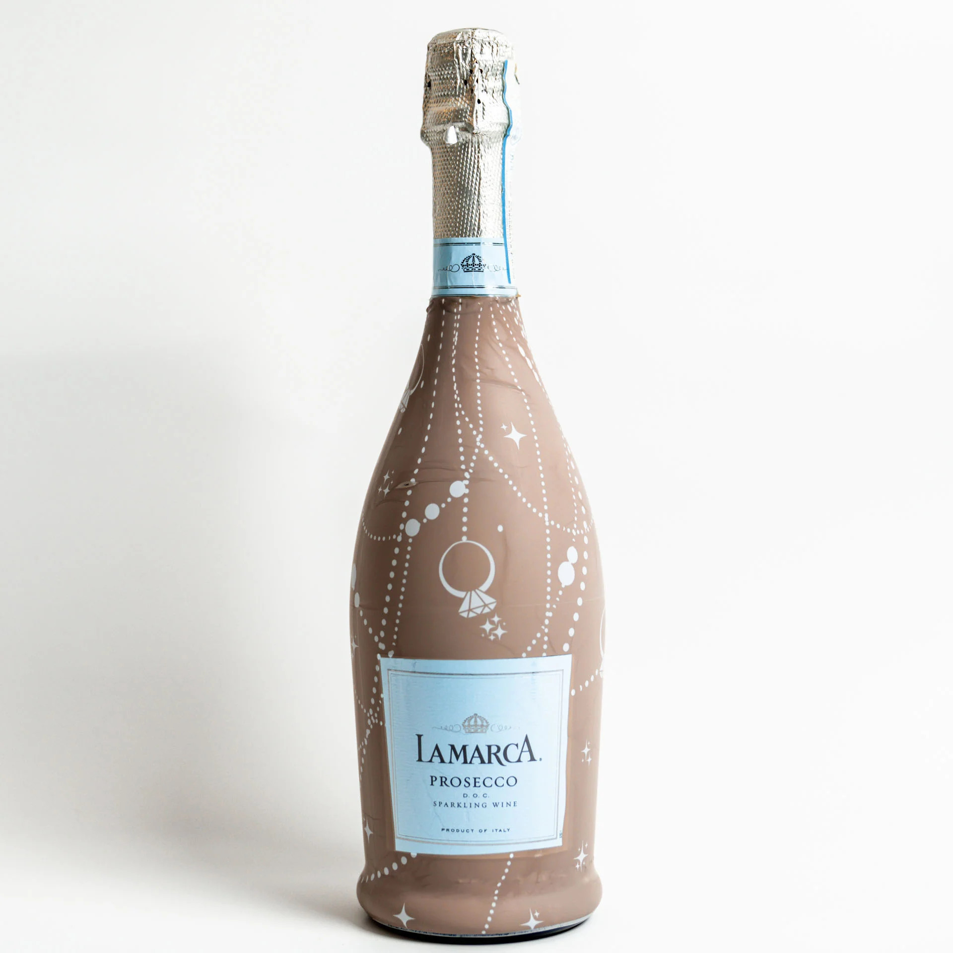 Beau Bottles Taupe Pearls and Prosecco - Prosecco Collection | Beau Bottles