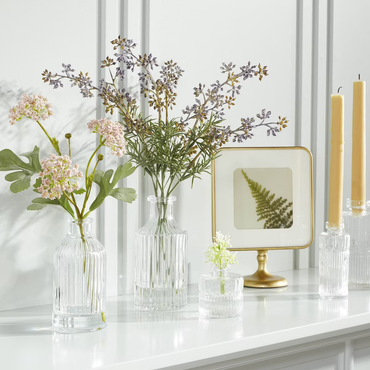 4"x4" Brass Pedestal Picture Frame Antique Finish - Hearth & Hand™ with Magnolia: Vertical Disp... | Target