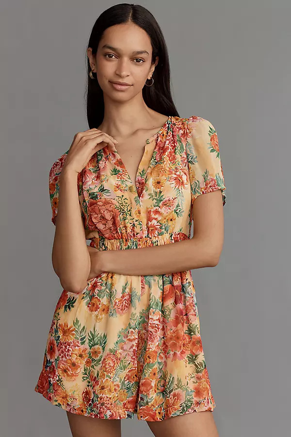 The Somerset Romper: Chiffon Edition | Anthropologie (US)