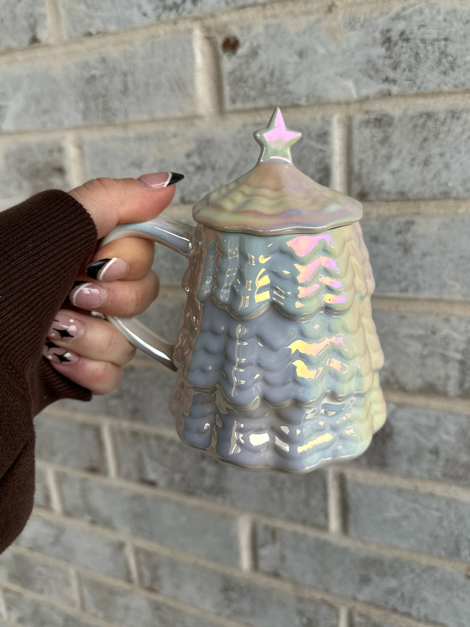 Christmas cup, christmas mug, christmas tree, iridescent, christmas decor

#LTKSeasonal #LTKhome #LTKHoliday