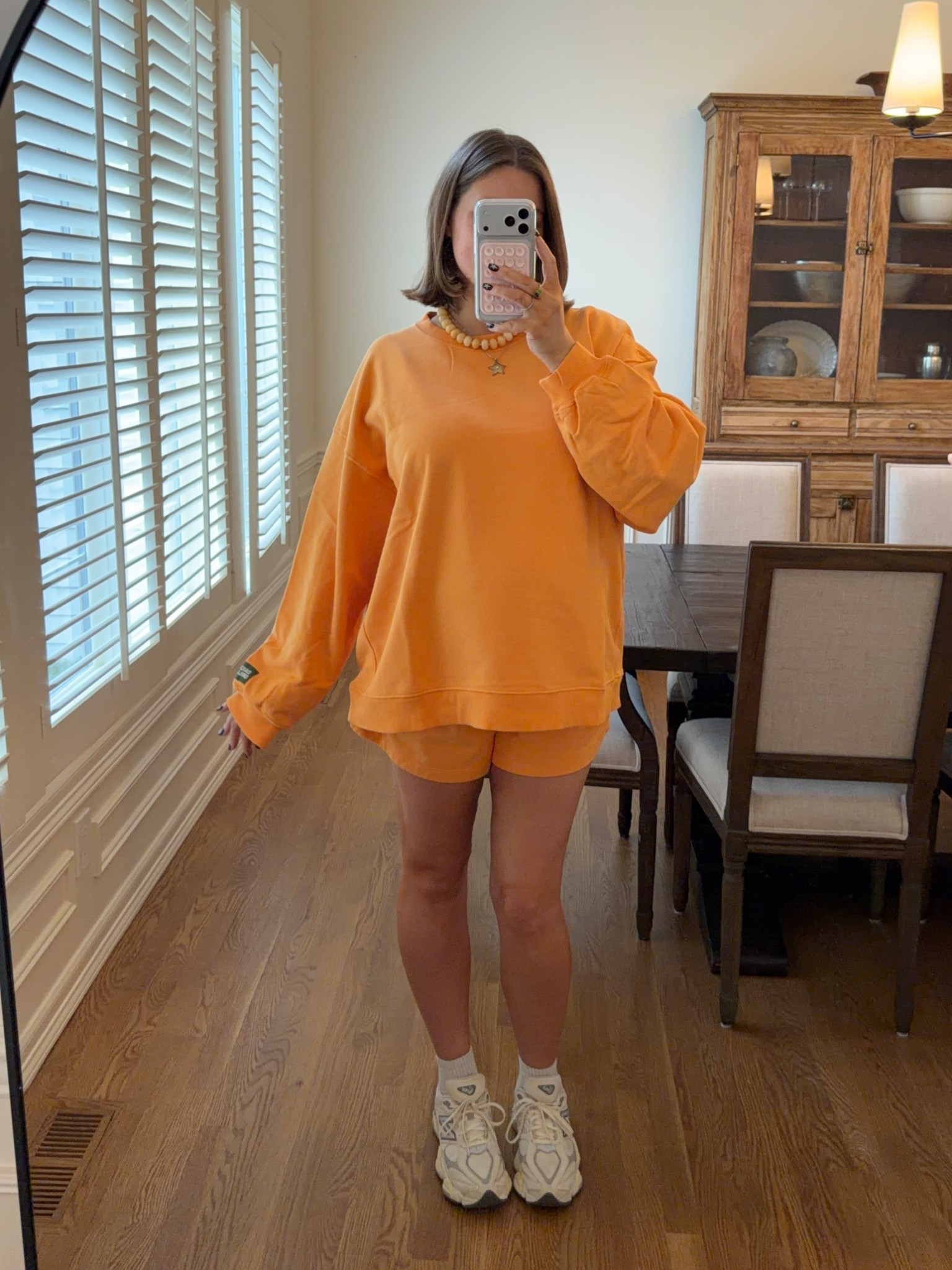 I always wear a M/L in daily drills even almost to my third trimester there’s plenty of room and stretch in shorts. Super oversized and slouchy which I love! I’m 5’ 5” and I always cuff the shorts once. 3 pack of socks from Amazon! New balance sneakers true to size I’ve had for a year now and they’re amazing

#dailydrills #casualstyle #bumpstyle #bresheppard #momstyle 



#LTKmomlife #LTKBump