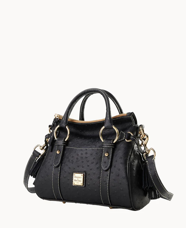 Ostrich Satchel With Pocket | Dooney & Bourke (US)
