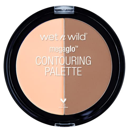 wet n wild MegaGlo Contour Palette, Dulce De Leche | Contouring Powder Face Kit | Flawlessly Sculpted Face | Amazon (US)