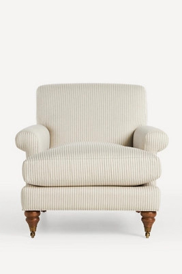 Sorrento Stripe Willoughby Chair | Anthropologie (US)