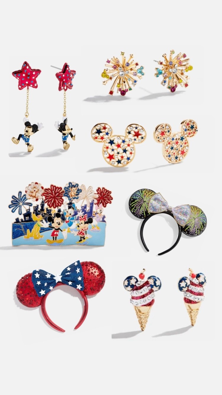 Disney Baublebar 4th of July collection ears! Earrings and pin

#LTKSeasonal #LTKParties #LTKSummerEdit