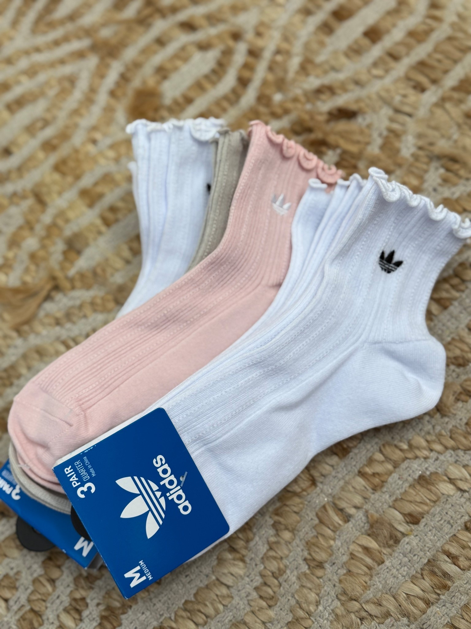 Adidas lettuce hem socks are so cute to pair with your sneakers 

#LTKStyleTip #LTKFindsUnder50 #LTKShoeCrush