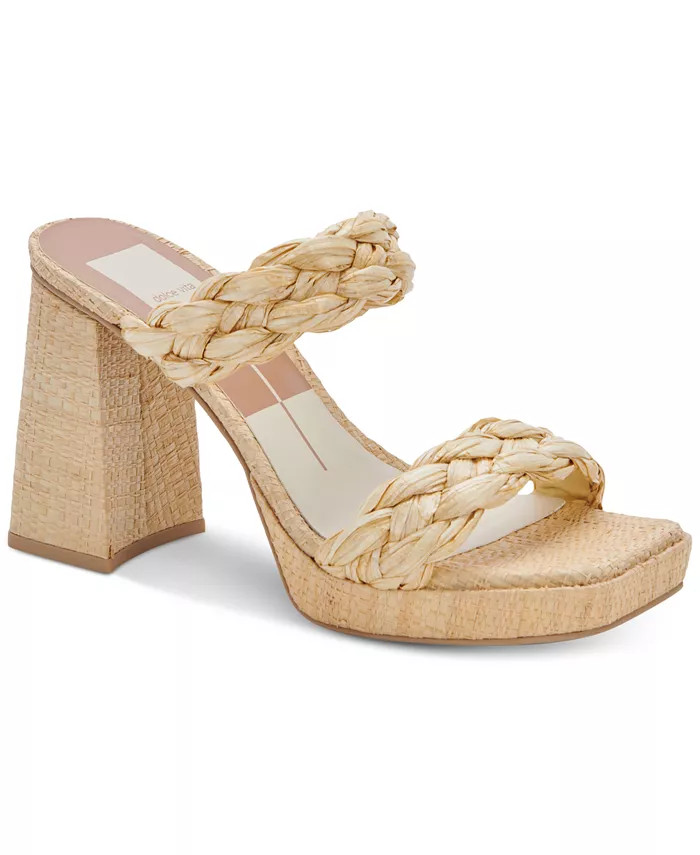 Women's Ashby Braided Two-Band Platform Sandals | Macys (US)