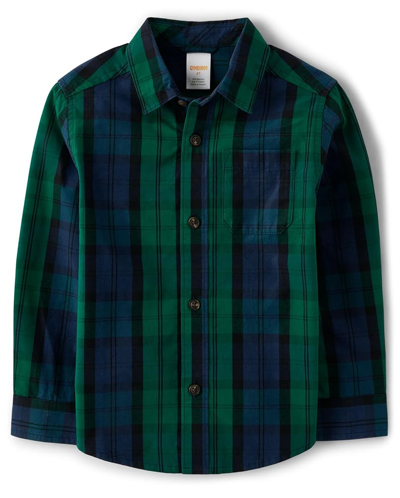Gymboree,and Toddler Long Sleeve Plaid Button Up Shirts | Amazon (US)