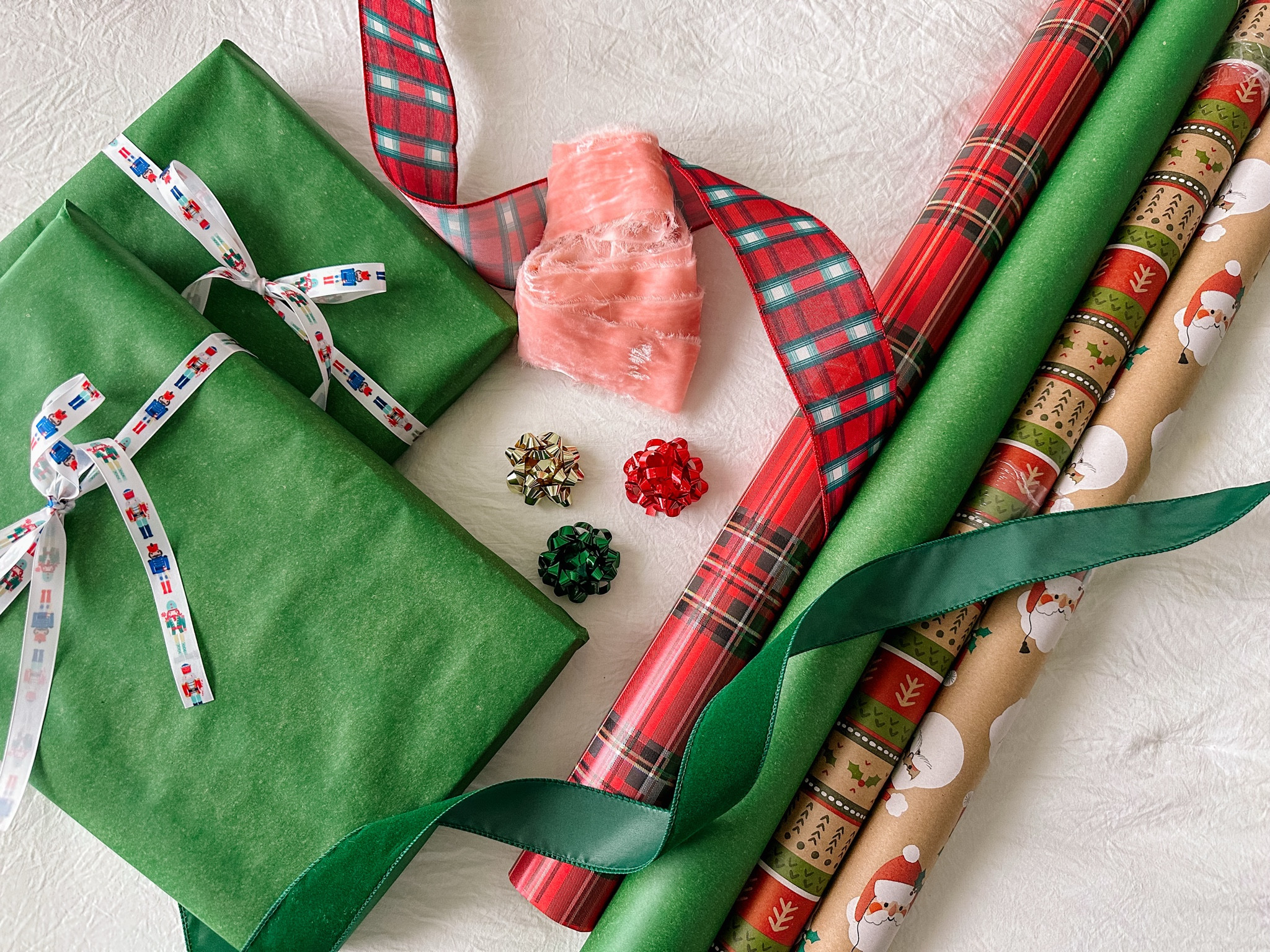 I’ve spent the entire morning wrapping gifts!! I love shopping for gift wrap…going into all the craft & department stores and picking out paper and ribbon and bows gets me into the holiday spirit!! Here are a few favorite gift wrap items for your holiday presents! 

#LTKGiftGuide #LTKHoliday #LTKSeasonal