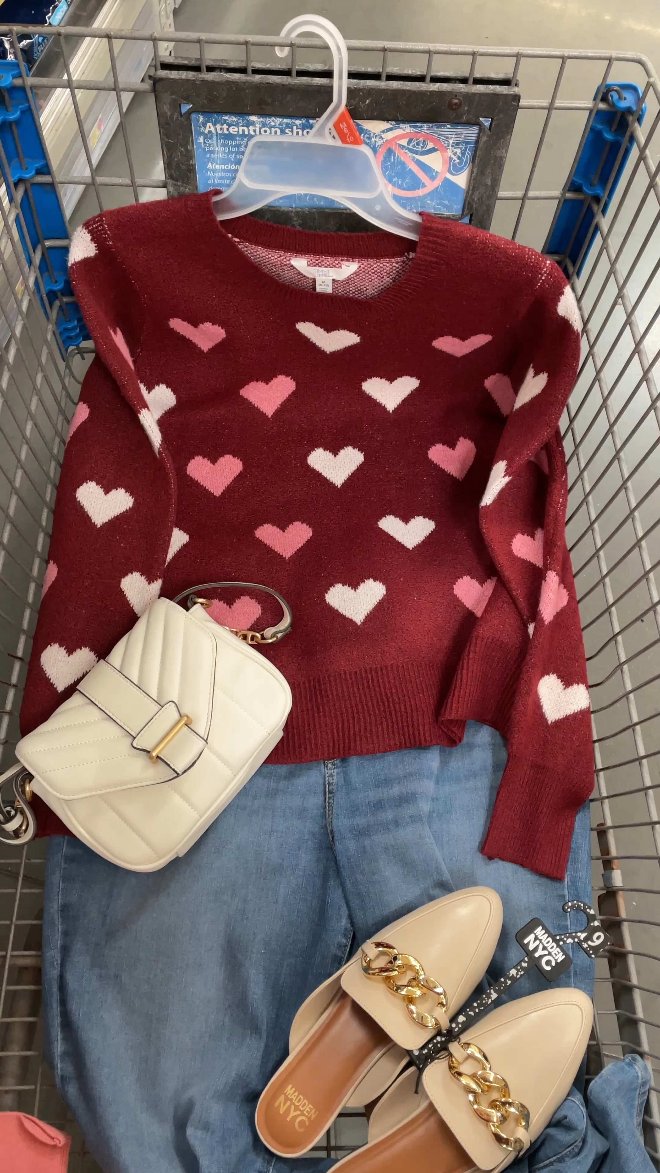 Walmart V-Day Sweater
Valentines Day
Valentine’s Day 
#ltkvideo

#LTKSeasonal #LTKFind #LTKunder50